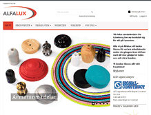 Tablet Screenshot of alfalux.se